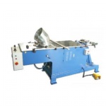 Hydraulic round duct elbow macking machine