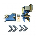 Air duct corner making machine